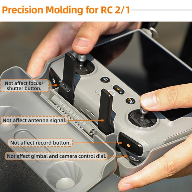 Sunnylife ZN985 Remote Control 2 In 1 Visor Storage Case, For DJI RC 2 / 1 Sunnylife ZN985 Remote Control 2 In 1 Visor Storage Case, For DJI RC 2 / 1